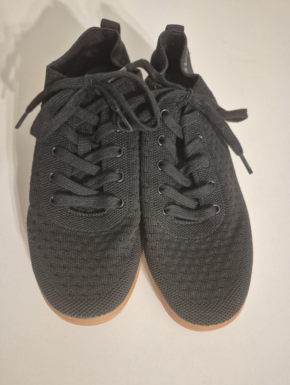 SUAVS The Zilker Knit Sneakers Women's Size 9 Jet Black Gum